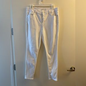 Old Navy White Rockstar Jeans Size 10